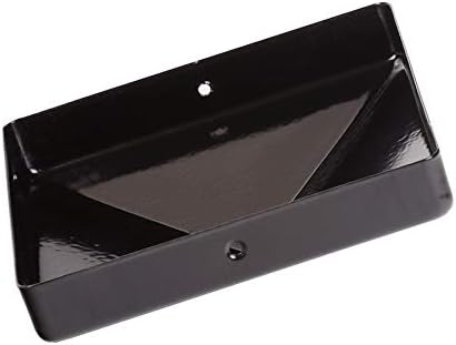 VIVAGARDEA 4 x Post Caps Pyramid Steel Black Powder-Coated 121 x 121 mm - Image 4