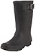Kamik Raindrops Rain Boot (Little Kid/Big Kid), Black, 6 M US Big Kid