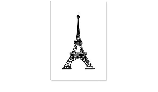 Imán para nevera con diseño de la Torre Eiffel de París ...