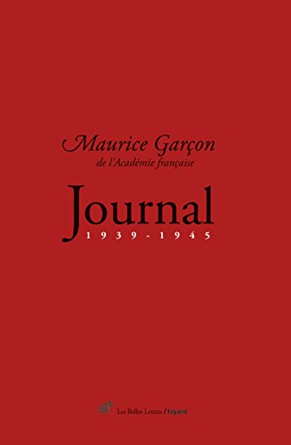 Journal (1939-1945) (French Edition) by Maurice Garçon