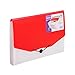 Comix Expanding File 13 Pockets Legal/A4/ Letter size Document Organizer Jacket - (A1347) (Red)