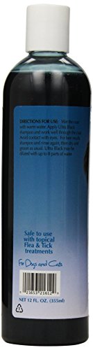 Bio-Groom Ultra Black Color Enhancer Pet Shampoo, 12-Ounce