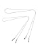 Mudder Glasses Straps Sport Sunglasses Strap Eyeglasses Chain Neck Cord, 2 Pack