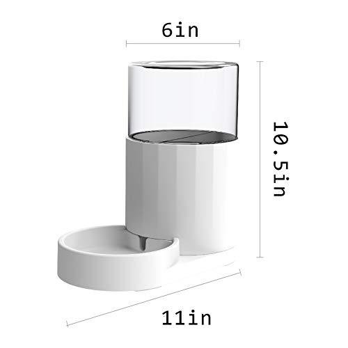 Sfozstra Automatic Pet Water,Dog Cat Feeder,Pet Feeding Bowl, 2.5L Large Capacity Automatic Water Dispenser, 100% BPA… - Image 3