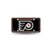 Rico Industries NHL Philadelphia Flyers - Black Metal License Plate Tag , 6 x 11.5-inches