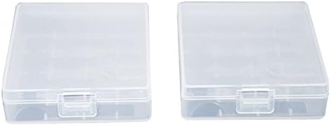 EASTVALLEY 18650 Battery case 3500mAH for Handheld Flashlights Battery Box 2 Packs