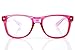 Transparent Red Starburst Diffraction Glasses – for Raves, Festivals and Morethumb 1