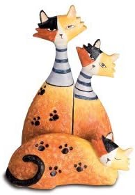Osiris Trading Comical Family of Cats Ornament Figurine Statue