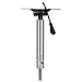 Attwood SP-3004 Lock’N-Pin ¾-inch Pin Post, Height Adjustable 14-17 Inches, Power Pedestal, 1.77-Inch Diameter, with Seat Mount