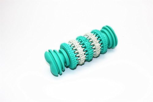 FastEngle Dog Toothbrush Toy, Chew Toys, Dog Bone Shape Dental Care Toys Cleans Mouth Soft Rubber Non-Toxic Pet Training/Playing/Chewing