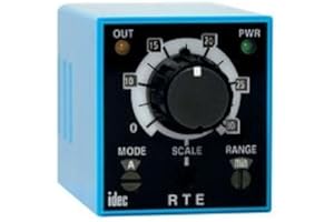 IDEC Corporation RTE-P1AD24 Relay; SSR; Timing; Multi-Function; DPDT; Cur-Rtg 10A; Ctrl-V 24V; Vol-Rtg 240/30AC/DC