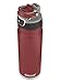 Coleman FreeFlow AUTOSEAL Insulated Stainless Steel Water Bottle, Heritage Red, 24 oz.