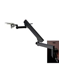 AmScope ASC articulado Soporte con abrazadera para estéreo Microscopios