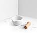 Sweese 3603 Porcelain Mortar and Pestle Set, with Pour Spout