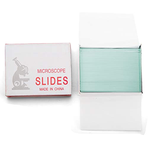 72 Pieces Pre-Cleaned Blank Microscope Slides and 100 Pieces Coverslips Cover Glass - Thumbnail 5