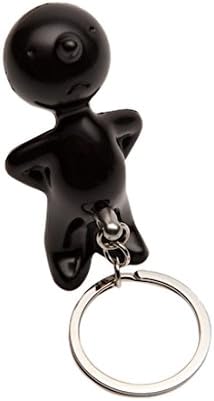 Amazon Com Propaganda Mr P One Man Key Ring Black Kitchen Dining