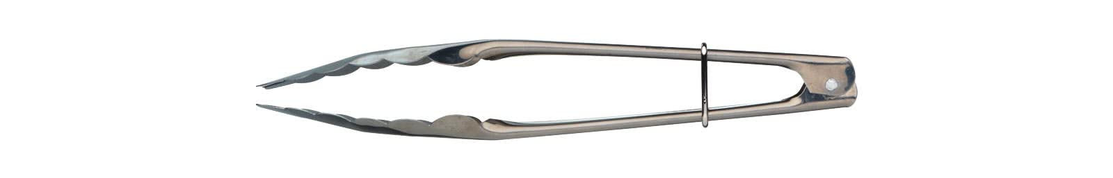 KitchenCraft Small Stainless Steel Food Tongs, 23 cm (9")