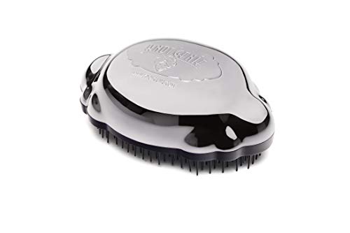 Knot Genie Teeny Detangling Brush, Peaceful Pewter