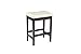 Signature Design by Ashley Kimonte Counter Height Bar Stool, Ivory
