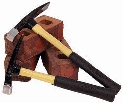 MARSHALLTOWN The Premier Line BHF624 Brick Hammer-Fiberglass Shaft with Cushion Grip, 24-Ounce
