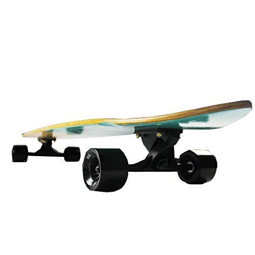 DINBIN 42 Inch Drop Through 8 Ply Maple Complete Longboards Skateboard