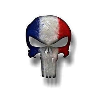 Amazon.com: 1 Punisher Israel 10" Vinyl Graphic Decals