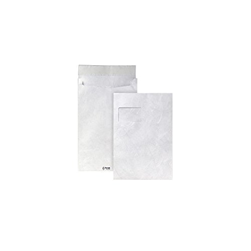 TyvekEnvelope 324x229mm Window 20mm Gusset White Pack of 100 774937