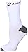 ASICS LT Crew Socks (3-Pack), White/Grey, Large