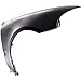 Evan Fischer Front Fender Compatible with 1992-1995 Honda Civic with Molding Holes Coupe/Hatchback Passenger Side