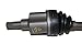Detroit Axle - Front Right CV Axle for Ford 1996-2007 Taurus 1996-2005 Mercury Sable, Passenger Side CV Axle Shaft Assembly 1997 1998 1999 2000 2001 2002 2003 2004 2005 Replacement