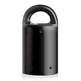 MagnetPal Heavy-Duty Neodymium Anti-Rust Magnet, Best for Magnetic Stud Finder / Key Organizer / Indoor and Outdoor Multi Uses, Black with Key Ring (SP-MPM1BK)