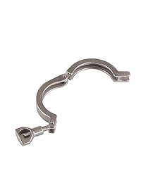 bokywox individual Pin Heavy Duty Tri abrazadera virola de acero inoxidable 304 con tuerca de mariposa para TC