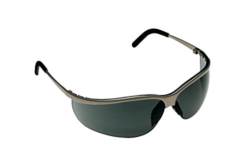 3M Metaliks Sport Protective Eyewear, 11344-10000-20 Gray Anti-Fog Lens, Nickel Frame