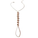 Barefoot Sandal Delicate Foot Chain Jewelry Glod Plated Anklet Simple Disks Sequin Diameter 0.43in