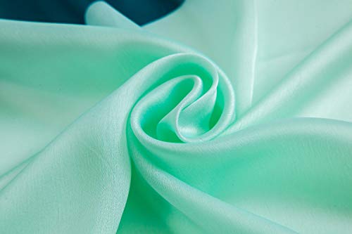 Bellonesc Silk Scarf 100% silk Long Lightweight Sunscreen Shawls for Women (mix19) - Thumbnail 2