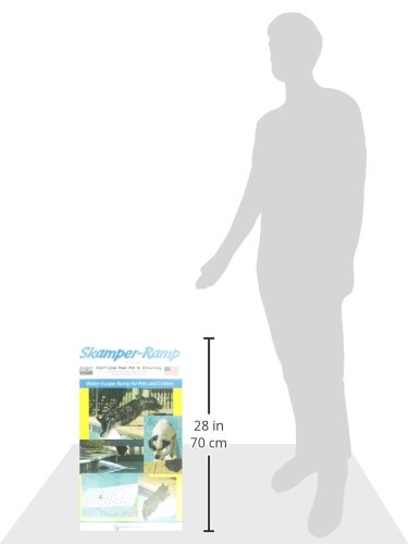 Skamper Ramp Escape Ramp, Regular Size, 25 x 13 x 6.5 inch