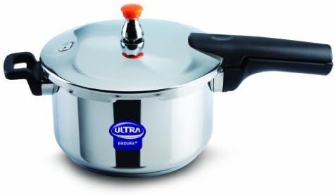 Elgi Ultra EU-5.5L Stainless Steel Pressure Cooker, 5.5-Liter by Elgi Ultra