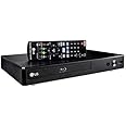 LG BP350 Blu-ray Disc & DVD Player Full HD 1080p Upscaling with Streaming Services, Built-in Wi-Fi, Smart HI-FI-Compatible, B