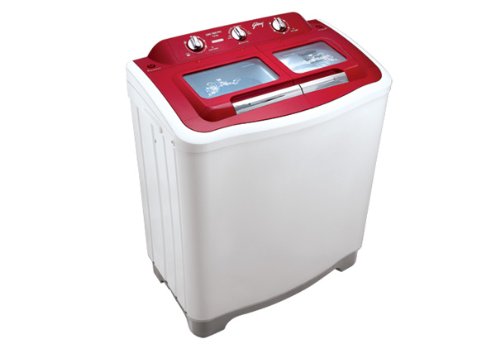 Godrej GWS7002PPC Semi-Automatic Top-loading Washing Machine (7 Kg, Red)