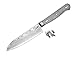KATSURA Woodworking Project kit Japanese VG-10 67 Layers Damascus Steel Chef Knife Blank Kit woodworker with Nice Gift Box (5 inch Small Santoku Chef Knife no logo)
