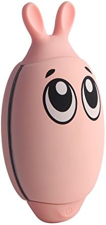 Aileap 3600mAh USB Rechargeable Tiny Hand Warmer / Portable Battery Power Bank, Handy Winter Outdoor Protection Made for Girls (Pink)