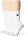 Starter Women's 6-Pack Athletic Crew Socks, Amazon Exclusive, White, Medium (Shoe Size 5-9.5)