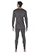 Noble Mount Mens Union Suit - Waffle Knit Thermal Mens Onesie Pajamas