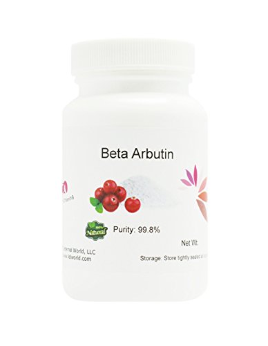 100% Natural Beta-Arbutin Powder, 99.8% Pure, 25g, Skin Lightening, Whitening