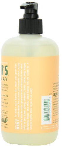 Mrs Meyers Hand Soap Geranium 12.5 Ounce Pump (370ml) (6 Pack)