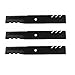 Bad Boy Zero Turn Mower Deck Gator Mulch Blades - 48'' Deck- MZ, ZT, CZT, Outlaw