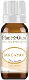 Bergamot Essential Oil. 10 ml. 100% Pure, Undiluted, Therapeutic Grade.