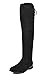 DREAM PAIRS Women's Suede Over The Knee Thigh High Winter Boots