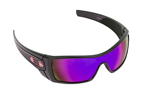 New SEEK OPTICS Replacement Lenses Oakley BATWOLF - Polarized Purple Mirror