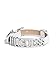 GUESS Factory White and Silver-Tone Logo Friendship Bracelet